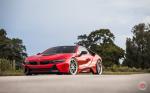 BMW i8 on Vossen Wheels (LC-109T) 2017 года